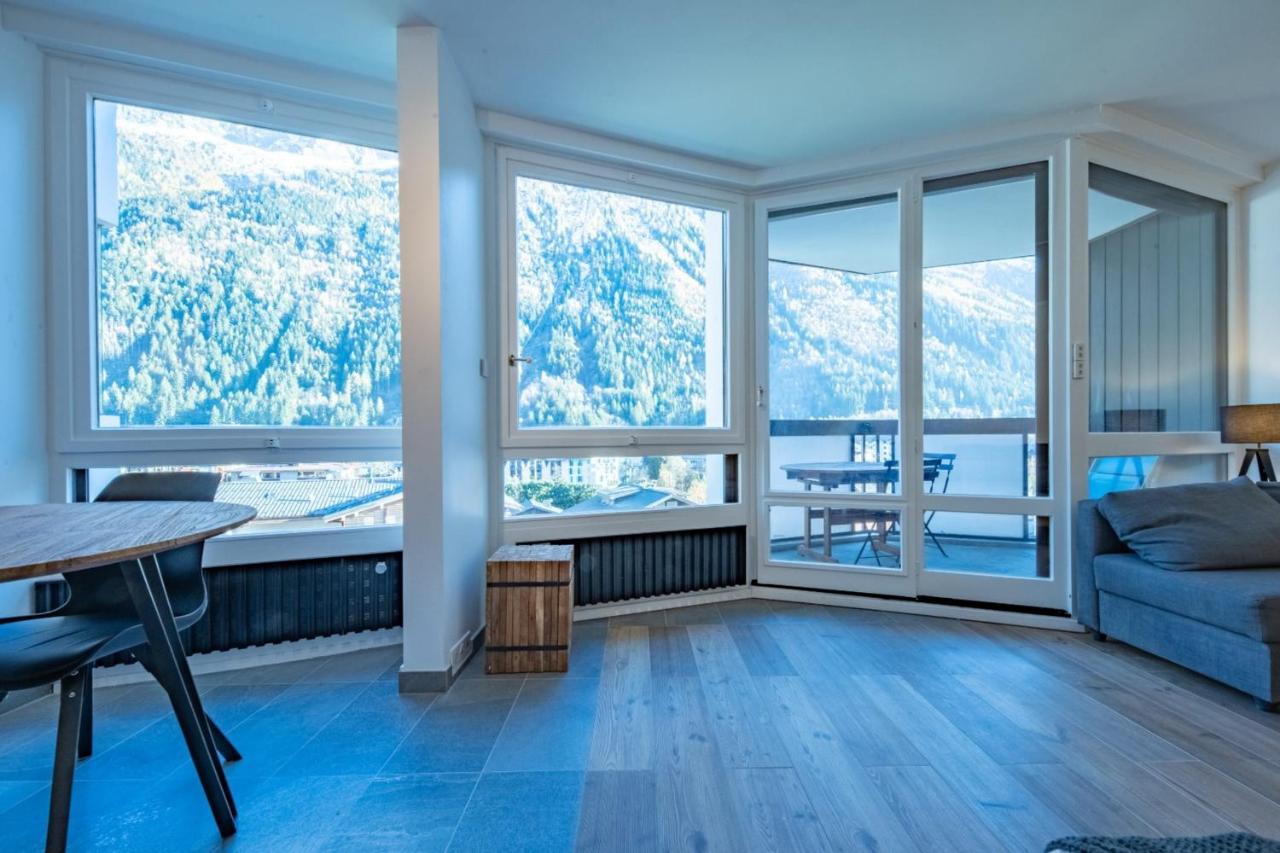 Charming Studio With Balcony And View In Chamonix Mont Blanc Exterior foto